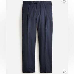 J crew Kenmare pleated suit pant in Italian wool 32 X 30